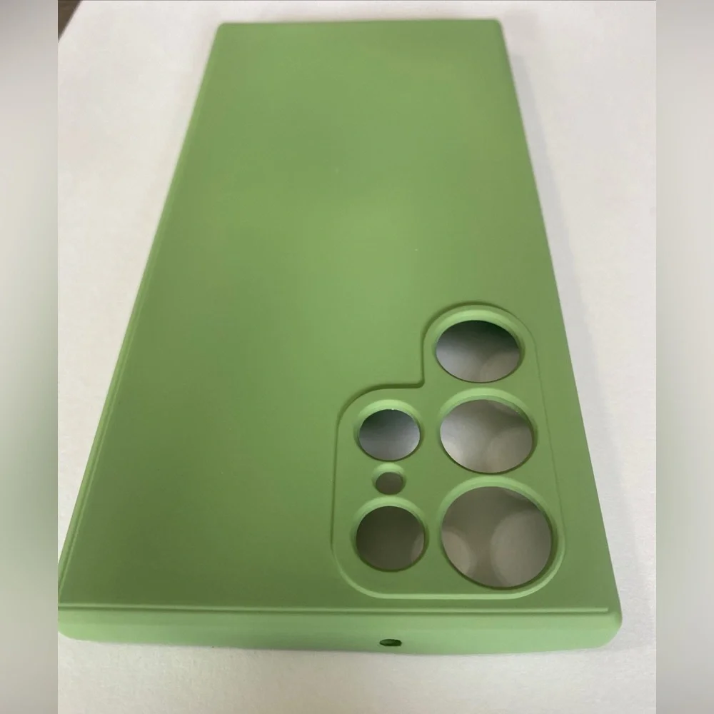 Samsung S22 ultra silicone case Slim Fit Green